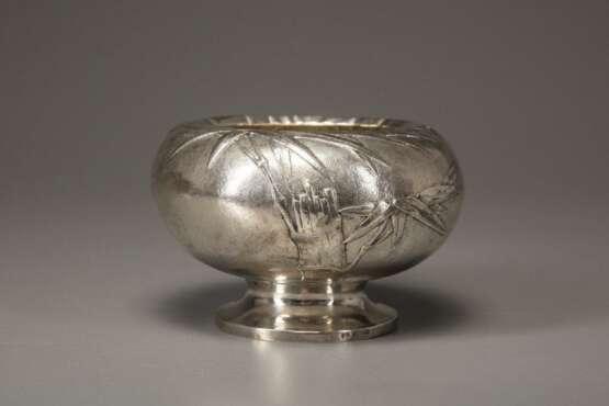 China 19th century Silver bowl - Foto 1