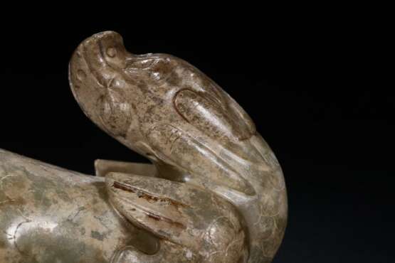 Han Dynasty Hetian jade God beast sculpture - Foto 2