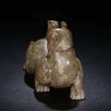 Han Dynasty Hetian jade God beast sculpture - Foto 5