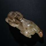 Han Dynasty Hetian jade God beast sculpture - Foto 7