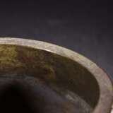 18th century Qing Dynasty copper lion ear incense burner - фото 8