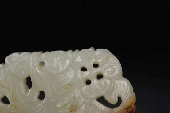 Qing Dynasty Hetian jade Carving Pendant - Foto 4
