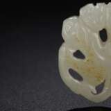 Qing Dynasty Hetian jade Carving Pendant - Foto 9