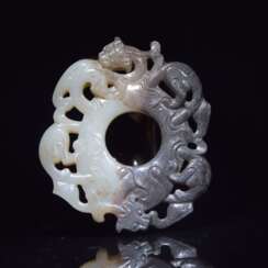 Han Dynasty Hetian jade Chicken heart Jade ornament