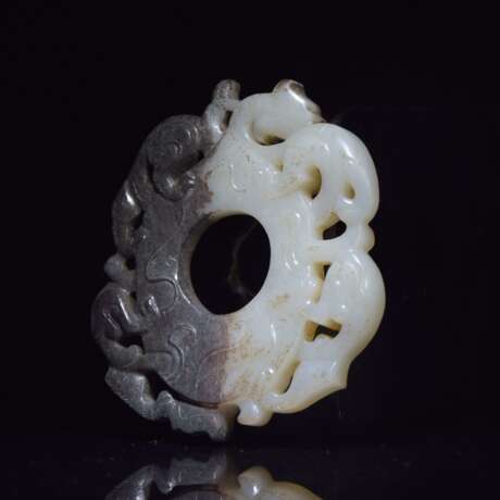 Han Dynasty Hetian jade Chicken heart Jade ornament - Foto 5
