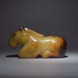 Warring States Hetian jade horse sculpture - Foto 1