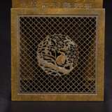 Qing Dynasty Copper Three floors Square furnace - фото 4