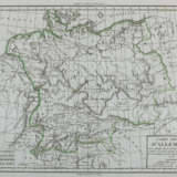 Carte d'Allemagne. - фото 1