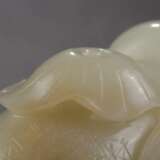 Qing Dynasty Hetian white jade carving boy - photo 7
