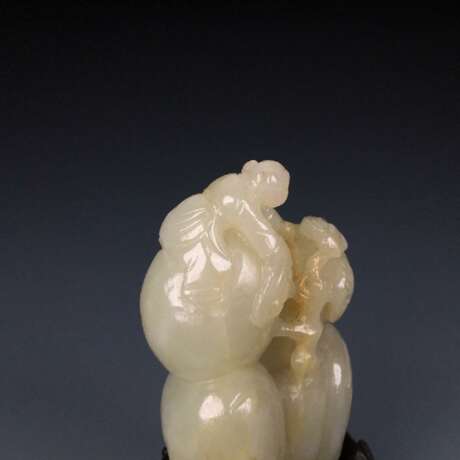 Qing Dynasty Hetian jade Carving Character scene Decoration - фото 5