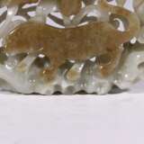 Hetian White jade Carving lion Jade ornament - photo 2