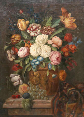 Blumenstillleben. - фото 1