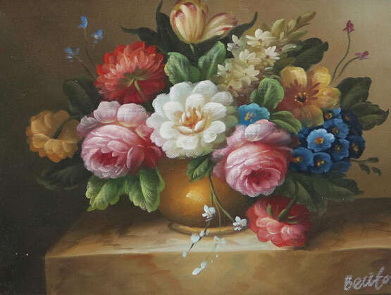 Blumenstillleben. - фото 2