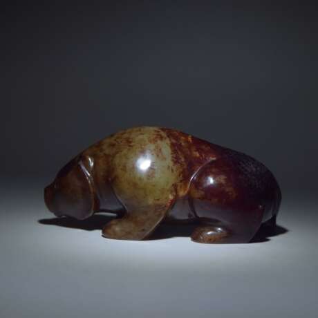 Han Dynasty Jade bear sculpture - Foto 5