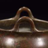 Xuande three-legged copper incense burner in the Ming Dynasty - photo 5