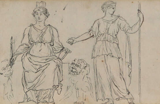 Französischer Zeichner - Foto 1