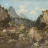 Gehöft am Wasserfall. - photo 1