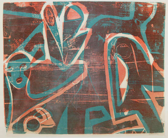 Grieshaber, H.A.P. (Helmut Andreas Paul) - photo 1 Grieshaber, H.A.P. (Helmut Andreas Paul) - photo 1