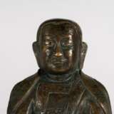 14th century Chinese bronze inlaid silver Buddha statue - photo 2