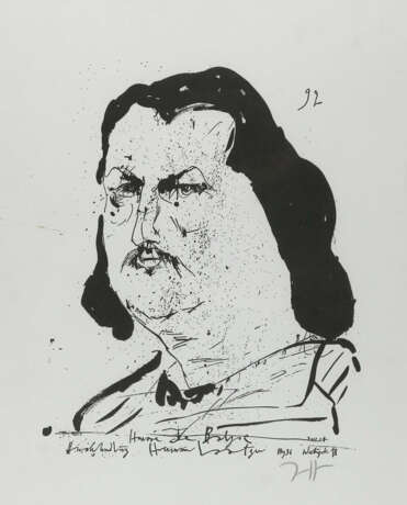 Janssen, Horst - photo 2 Janssen, Horst - photo 2