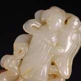 Qing Dynasty Hetian jade longevity Pendant - фото 8