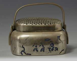 China 19th century brass Hand warmer