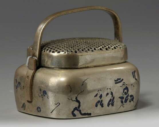 China 19th century brass Hand warmer - фото 3