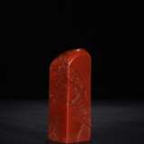Shoushan stone Cinnabar Tian Huang jade seal set - Foto 8