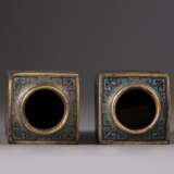 A pair of Chinese cloisonné enamel 'Eight Immortals' - Foto 5