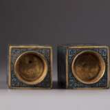 A pair of Chinese cloisonné enamel 'Eight Immortals' - фото 6