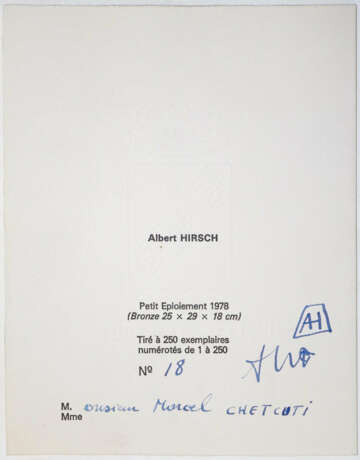 Hirsch, Albert - фото 9 Hirsch, Albert - фото 9