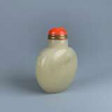 China Qing Dynasty Hetian jade Carving snuff bottle - photo 4