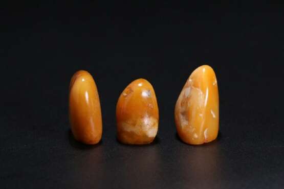 Qing Dynasty Shoushan Stone Seal 3 pieces - Foto 2