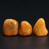 Qing Dynasty Shoushan Stone Seal 3 pieces - photo 3