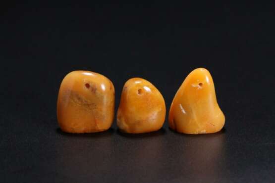 Qing Dynasty Shoushan Stone Seal 3 pieces - photo 3