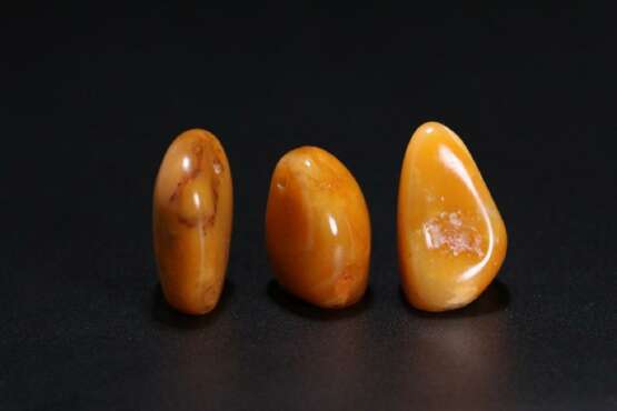 Qing Dynasty Shoushan Stone Seal 3 pieces - photo 5