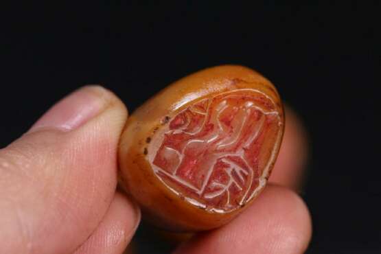 Qing Dynasty Shoushan Stone Seal 3 pieces - фото 8