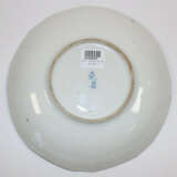 Schale mit Blumenmalerei und Ozierrand - Foto 3