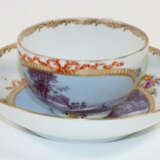 Marcolini-Tasse mit Untertasse - photo 1