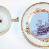 Marcolini-Tasse mit Untertasse - photo 3