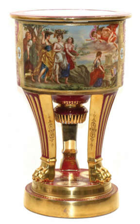 Wien bedeutende Porzellan Jardiniere. - photo 1 Wien bedeutende Porzellan Jardiniere. - photo 1