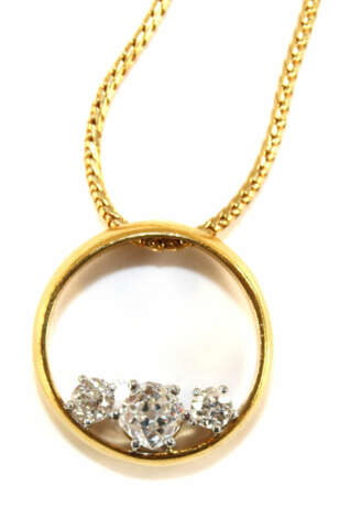 Diamantanhänger an Kette. - photo 2