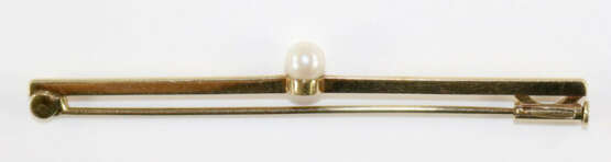 Stabbrosche mit Perle. - photo 2