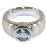 Bandring mit Aquamarin. - фото 1