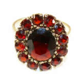 Damenring Granat - photo 1