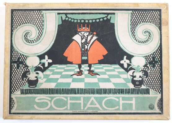 Jugendstil Schachspiel - Foto 1 Jugendstil Schachspiel - Foto 1