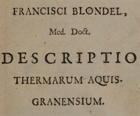 Blondel, F. - фото 1 Blondel, F. - фото 1