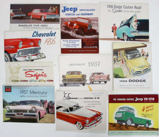 Oldtimer-Prospekte. - photo 5