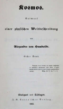 Humboldt, A.v. - photo 1