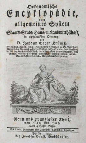 Krünitz, J.G. - photo 1 Krünitz, J.G. - photo 1